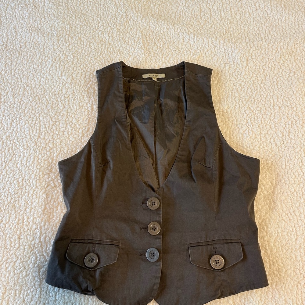 RW&CO. Gray Vest M